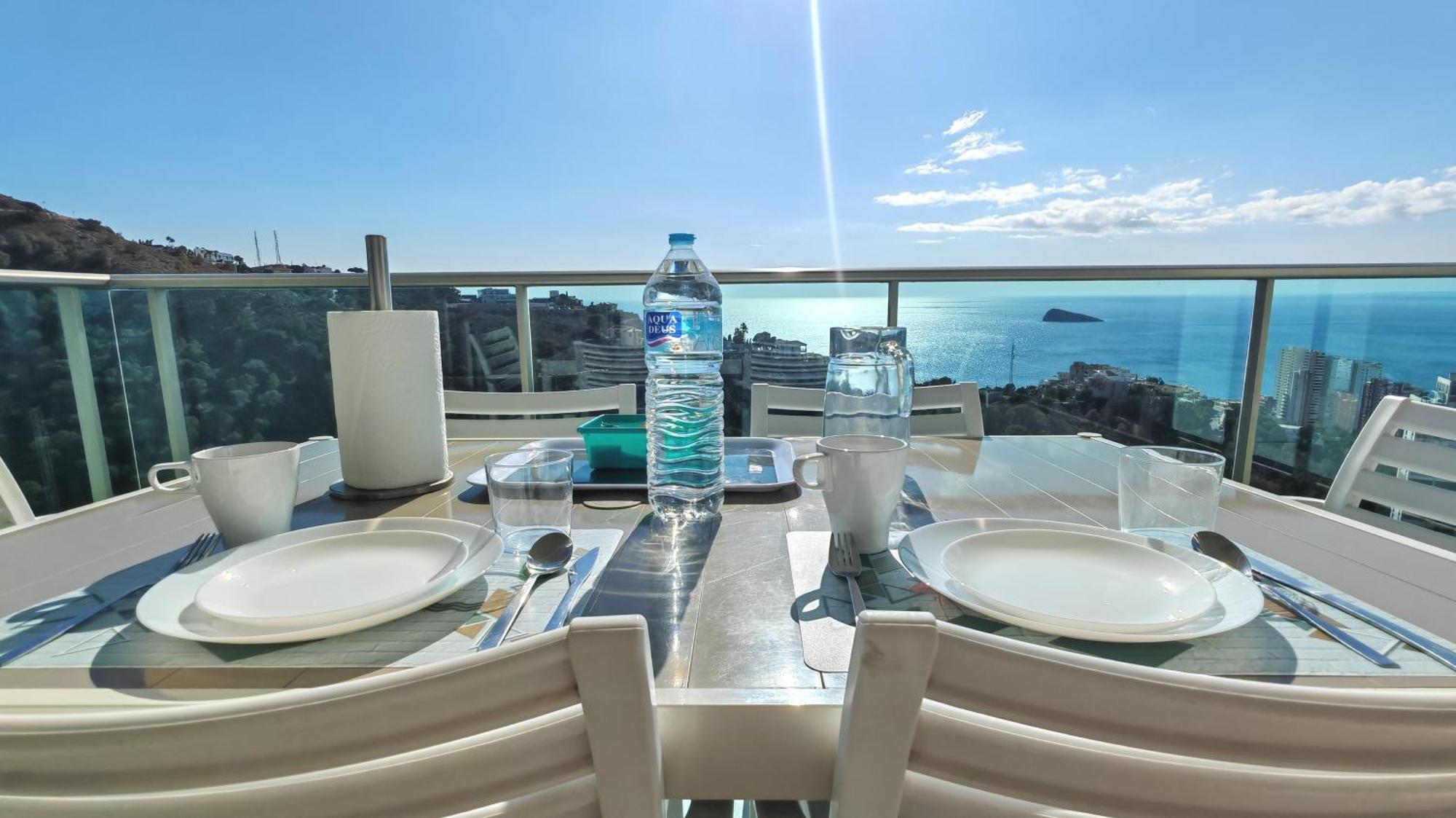 Skyline 31 Terraza Privada Con Vistas Al Mar Apartment Benidorm Exterior photo